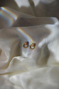 PAVÉ LINK DROP EARRINGS